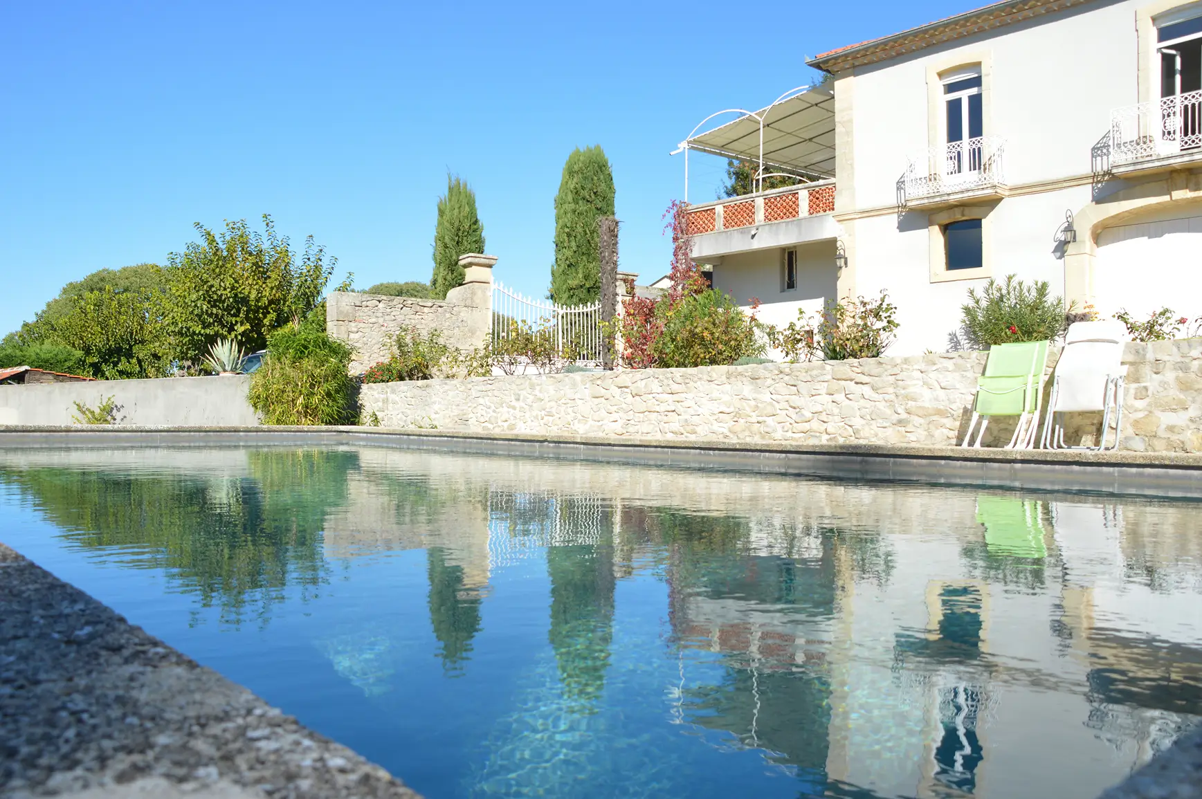 Property Side View From The Pool